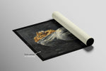 Majestic Urban Monarch — Sokak Asaletinin 3D Impasto Portresi