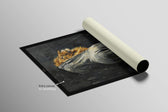 Majestic Urban Monarch — Sokak Asaletinin 3D Impasto Portresi