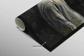 Majestic Urban Monarch — Sokak Asaletinin 3D Impasto Portresi