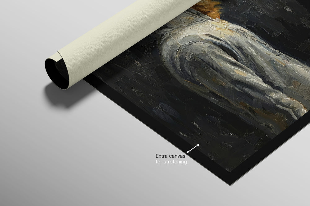 Majestic Urban Monarch — Sokak Asaletinin 3D Impasto Portresi