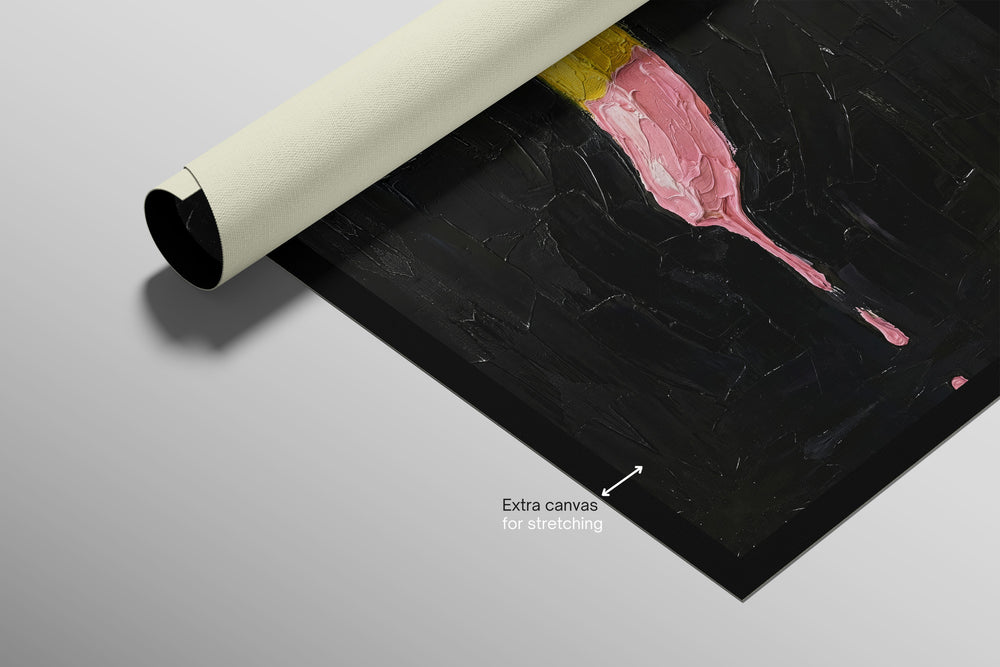 Velvet Drip — 3D Haptic Embossed High-Gloss Luxury Wall Art
