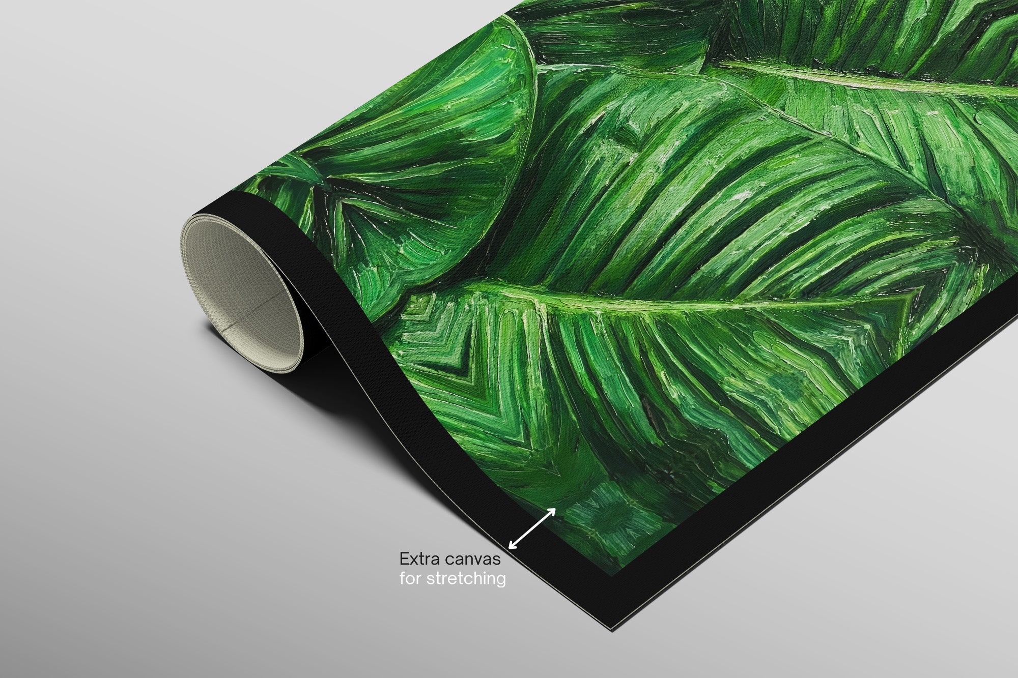 Verdant Tropics Infusion — 3D Haptic Embossed High-Gloss Luxury Wall Art
