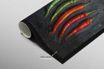 Radiant Spice Spectrum — 3D Haptic Embossed High-Gloss Luxury Wall Art