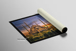 Eternal Sultan Ahmed Radiance — 3D Haptic Embossed High-Gloss Luxury Wall Art