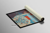 Cosmic Tide Doodles — 3D Haptic Embossed High-Gloss Luxury Wall Art