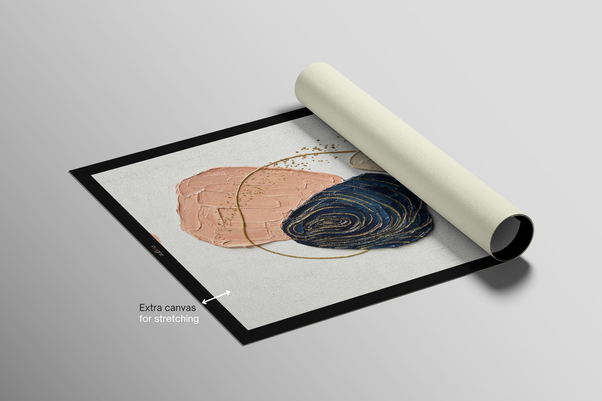 Celestial Equilibrium — 3D Haptic Embossed High-Gloss Luxury Wall Art