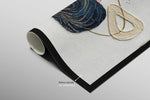 Celestial Equilibrium — 3D Haptic Embossed High-Gloss Luxury Wall Art