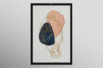 Celestial Equilibrium — 3D Haptic Embossed High-Gloss Luxury Wall Art