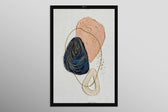 Celestial Equilibrium — 3D Haptic Embossed High-Gloss Luxury Wall Art