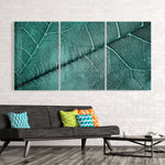 Leaf Texture Mega Glass Wall Art.