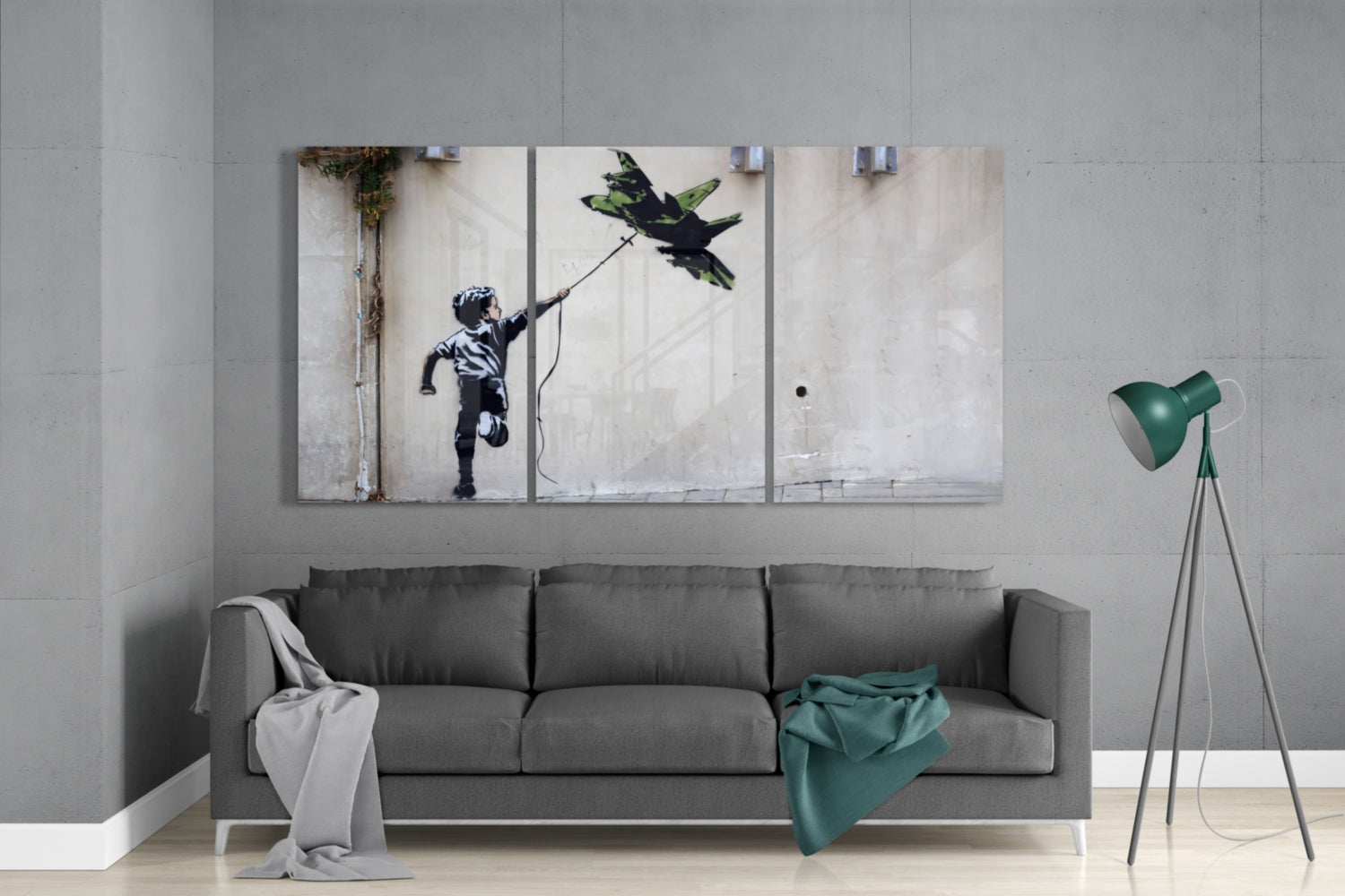 War Kite Mega Glass Wall Art.