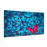 Butterfly Mega Glass Wall Art.