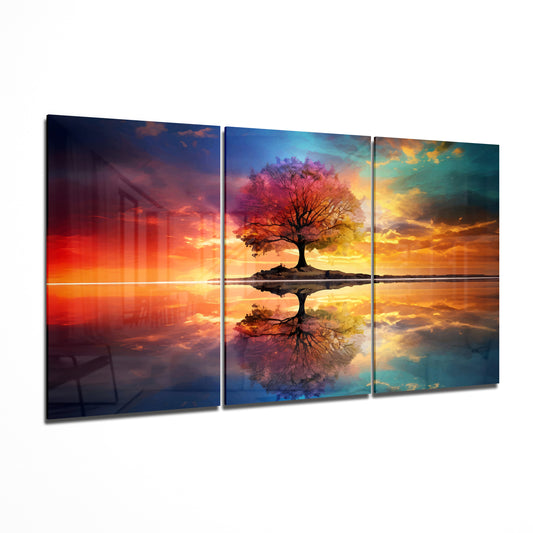 Tree of Life Mega Glass Wall Art
