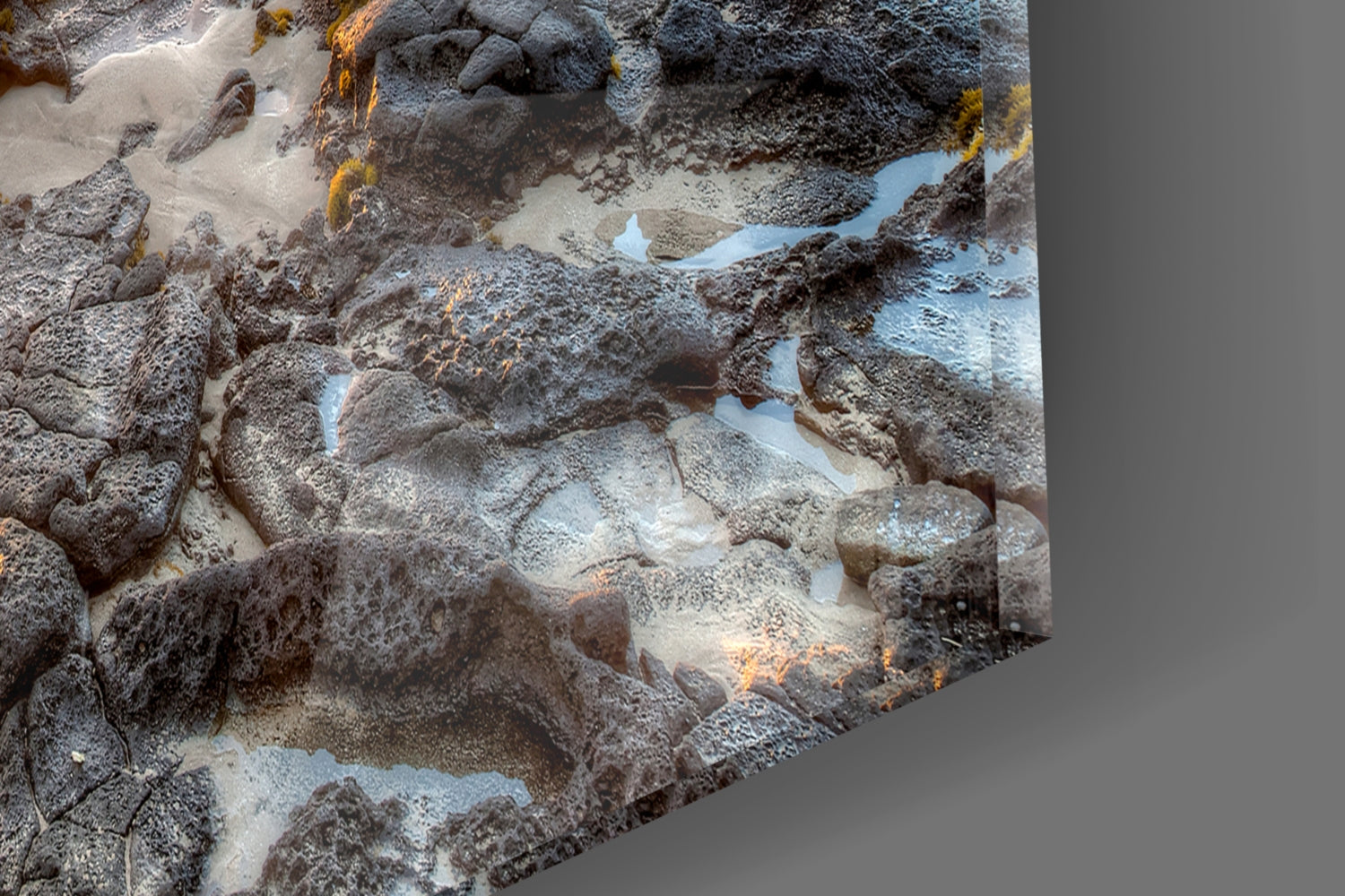 Sea View Glass Wall Art.