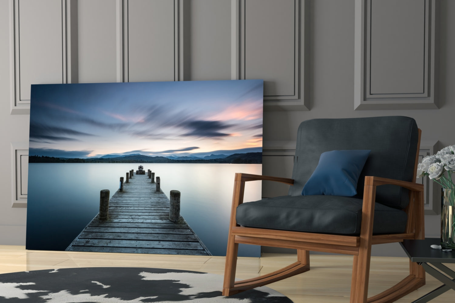 Dock Glass Wall Art.