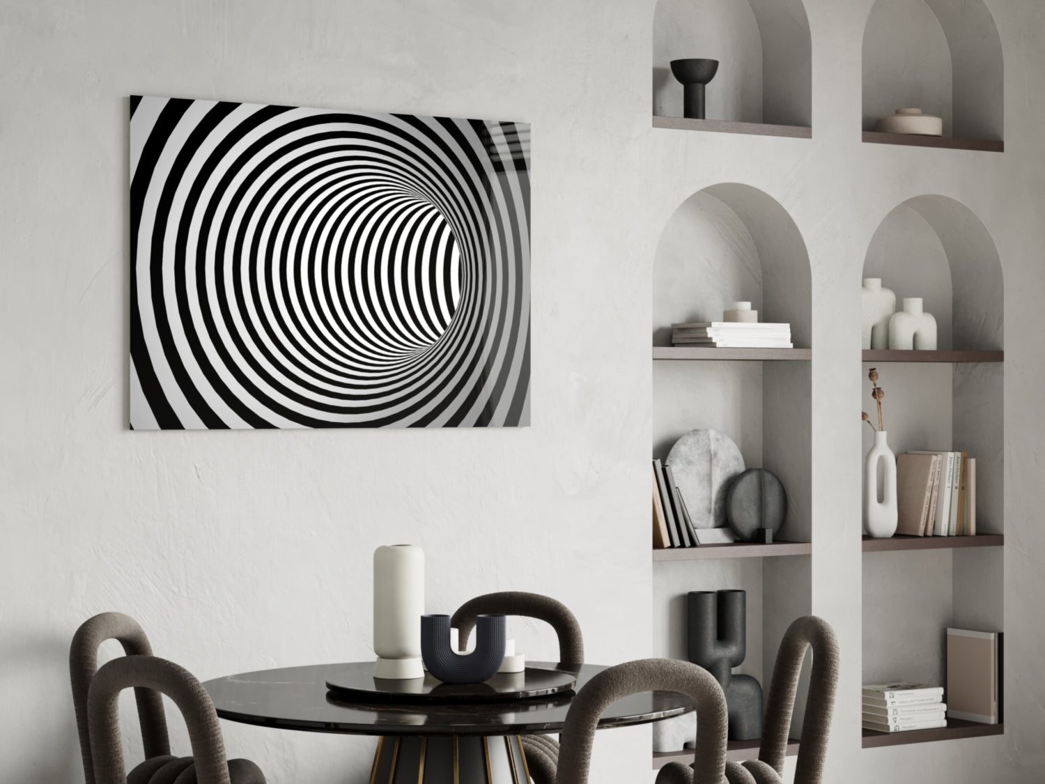 Illusion Glass Wall Art.