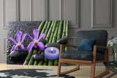 Spa artwork anchoring a wellness studio or retreat