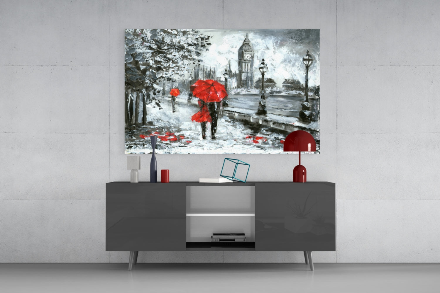 London Glass Wall Art.