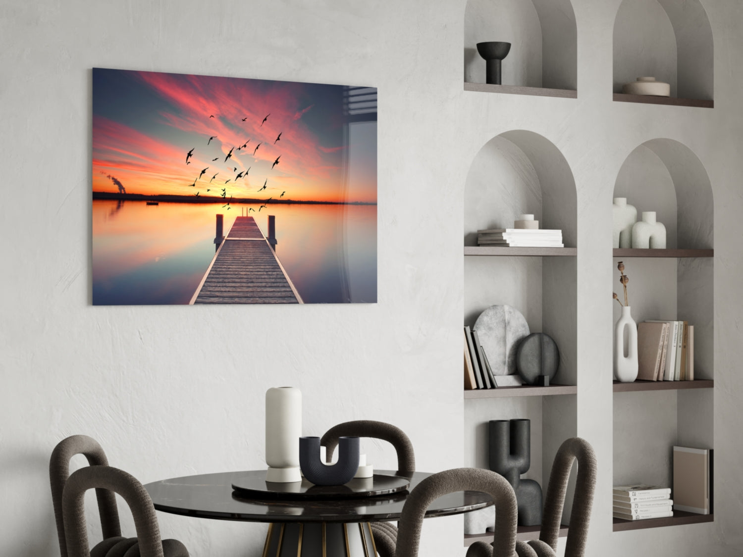 Dock Glass Wall Art.