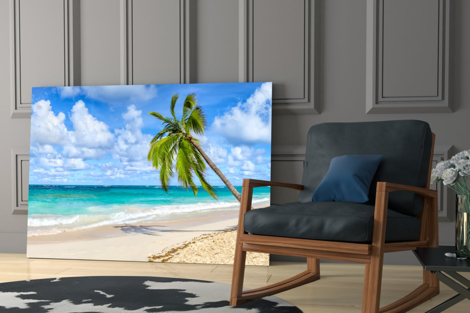 Holiday Glass Wall Art.