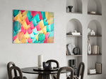 Balloons glass print enhancing a nursery or party space