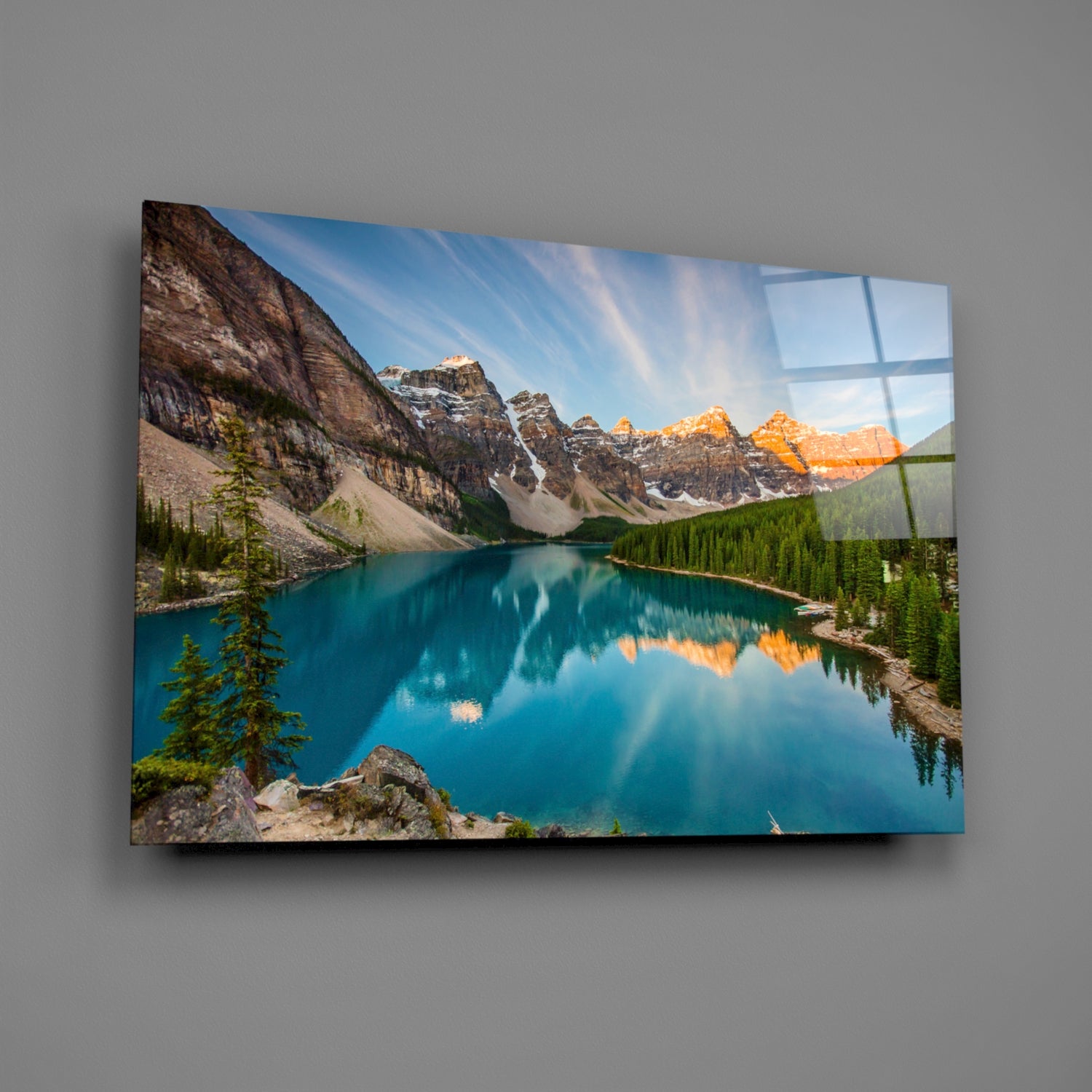 Lake Glass Wall Art.