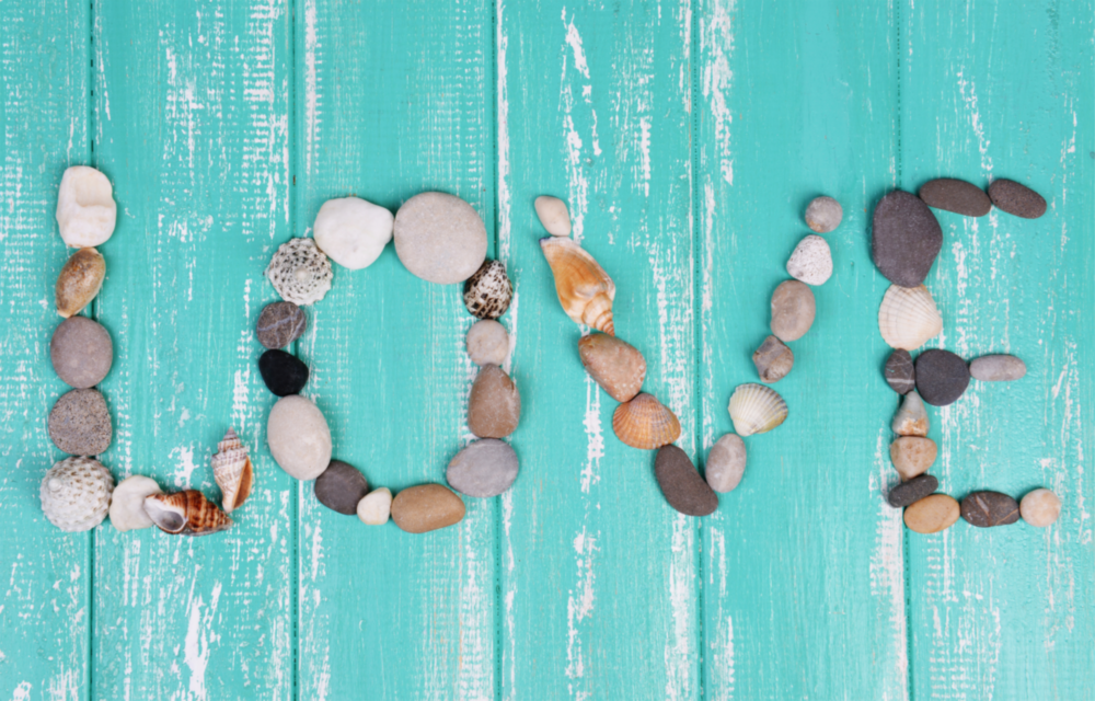 Love Glass Wall Art