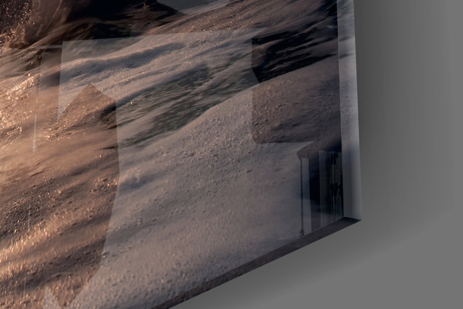 Dolphin Glass Wall Art.