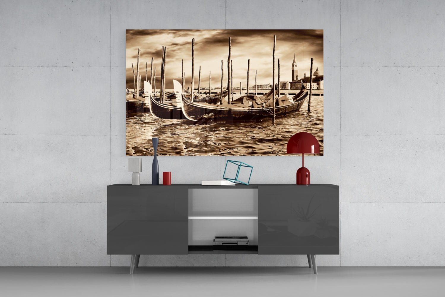 Venice Glass Wall Art.