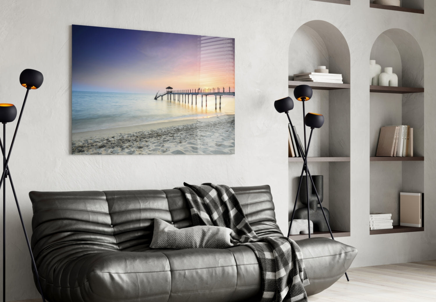 Dock Glass Wall Art.