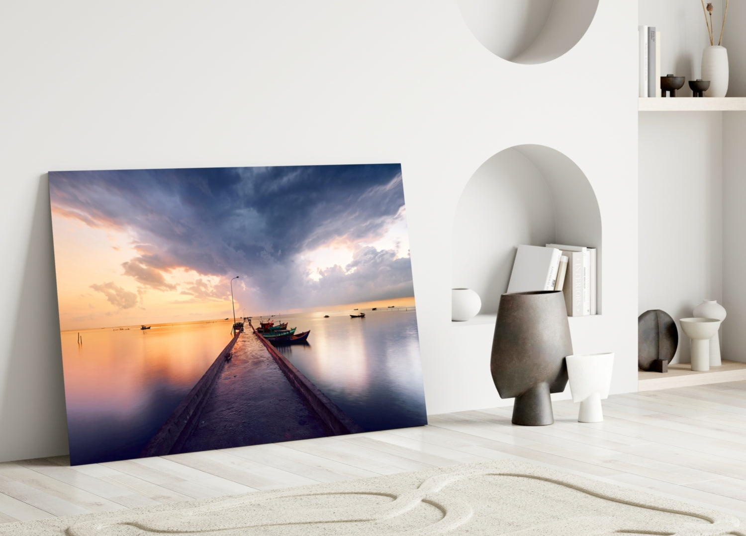 Dock Glass Wall Art.