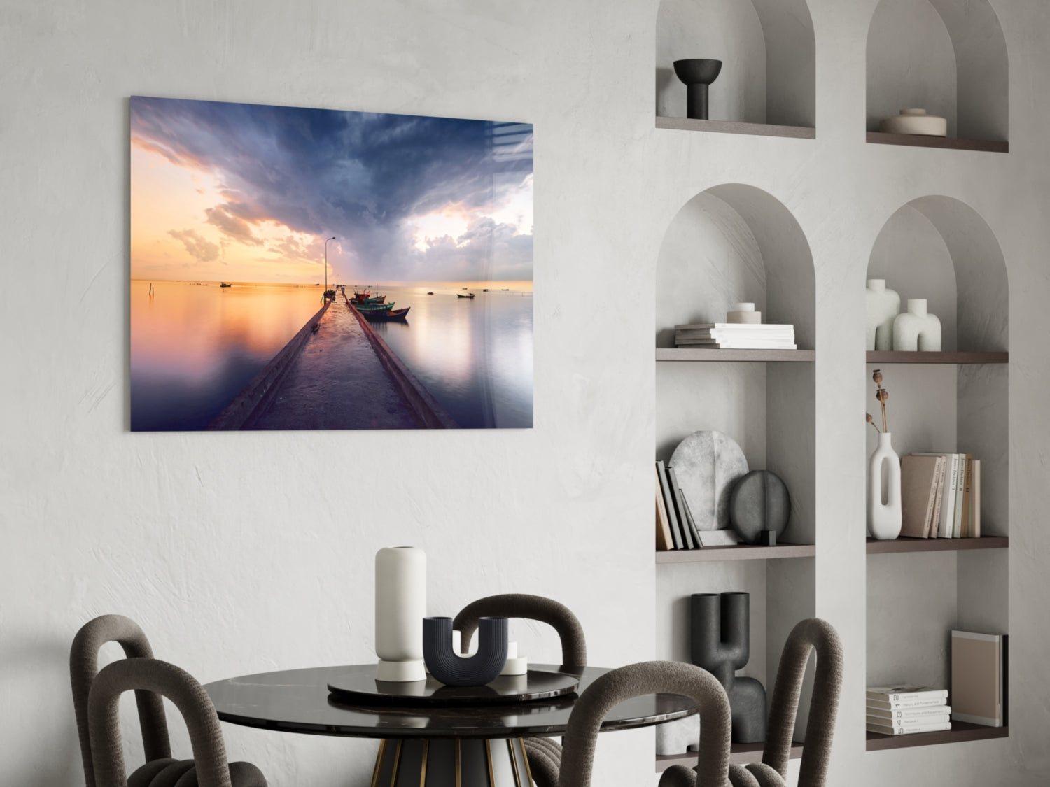 Dock Glass Wall Art.