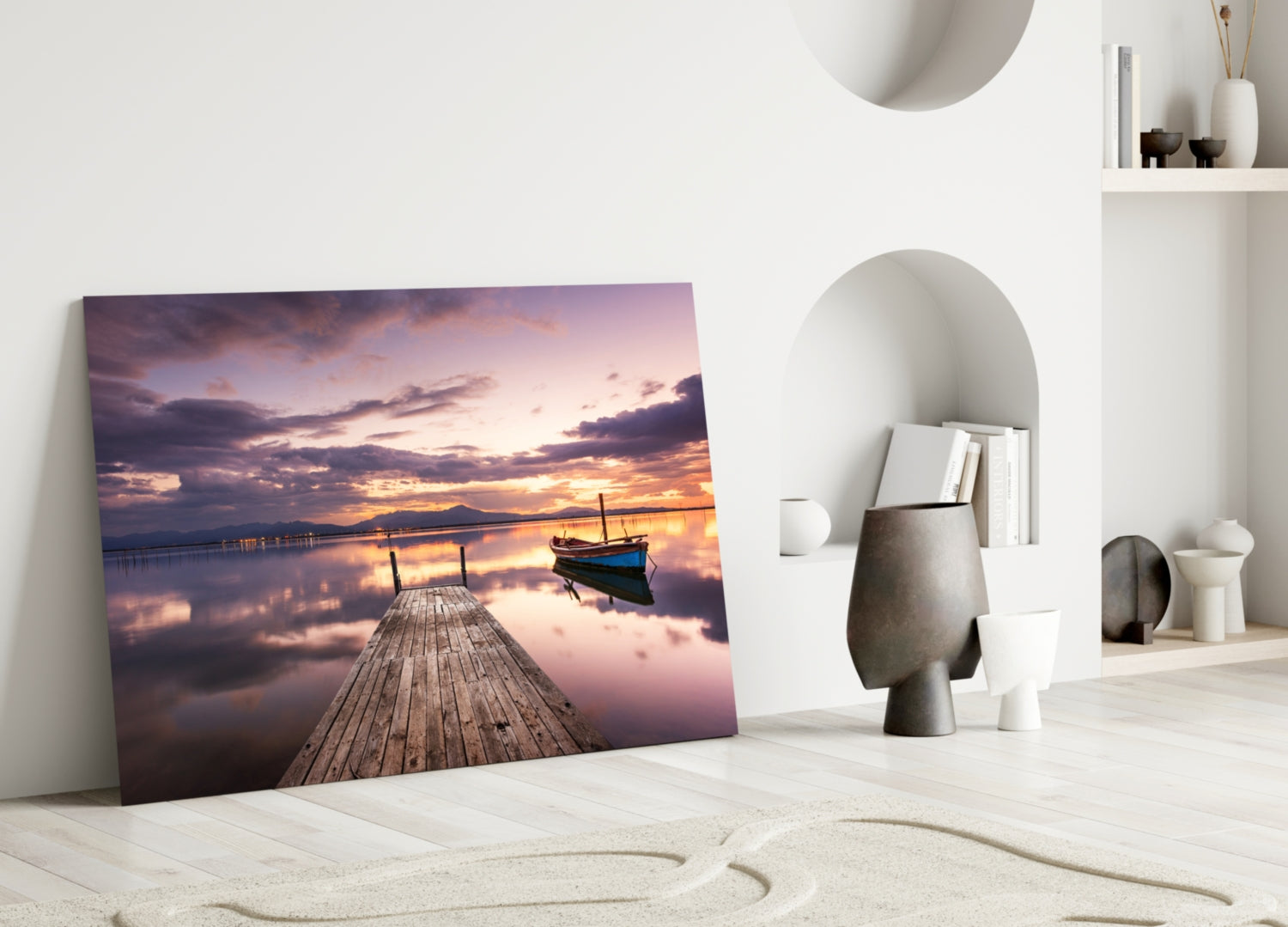 Dock Glass Wall Art.