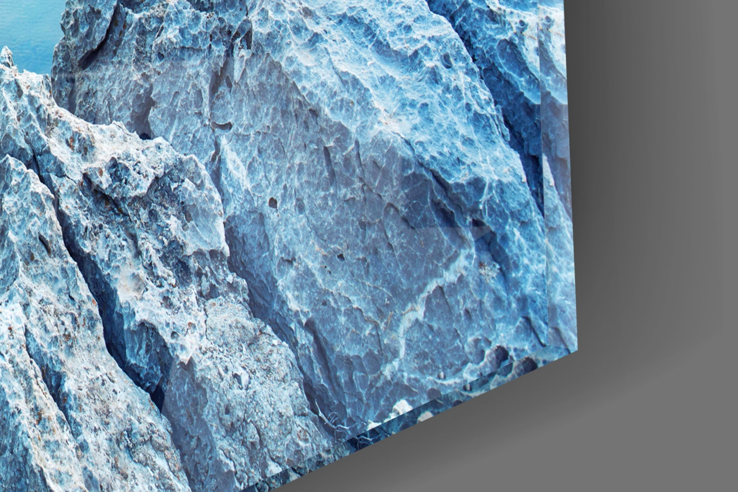 Red Sunset Glass Wall Art.