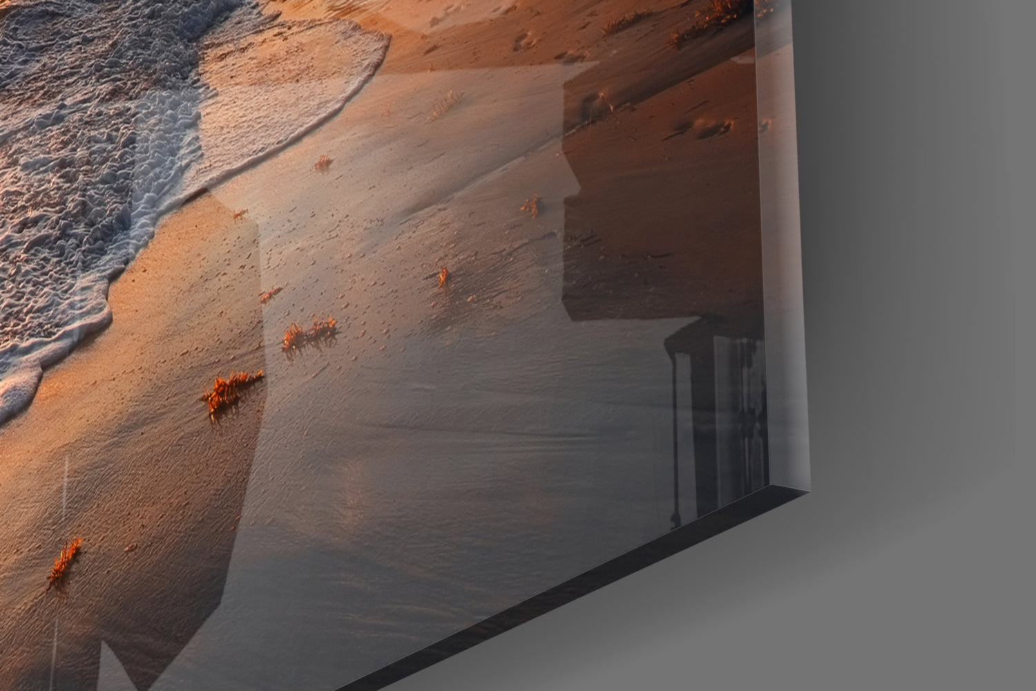 Palm Trees Glass Wall Art.