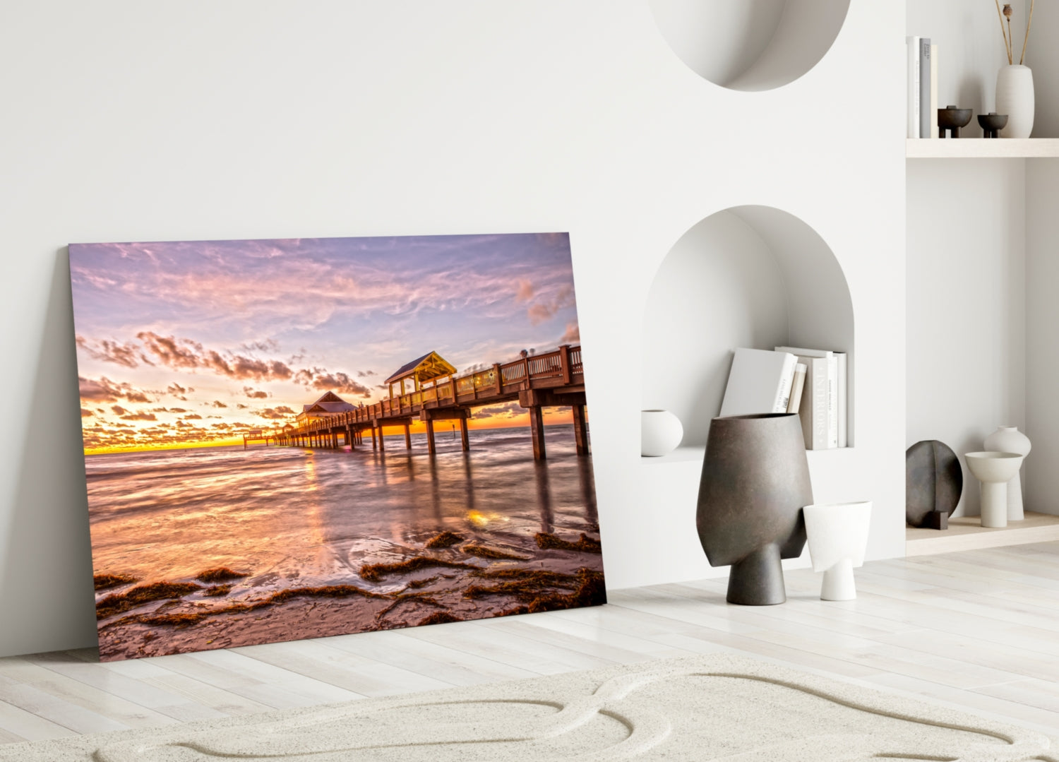 Dock Glass Wall Art.