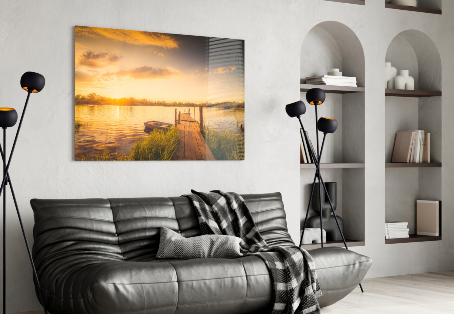 Dock Glass Wall Art.