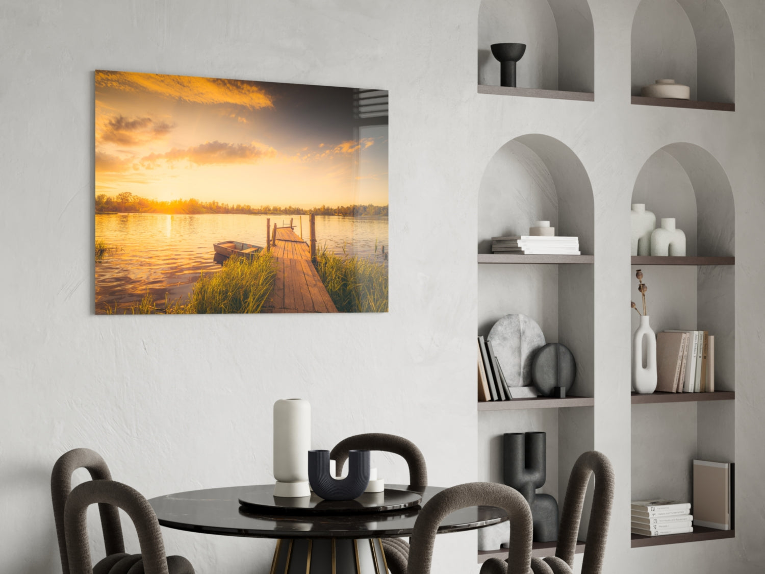 Dock Glass Wall Art.