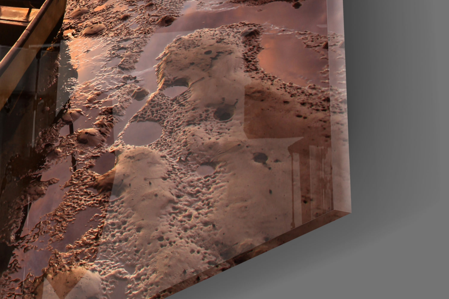 Lake Glass Wall Art.