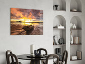 Lake panel adding brooding taste to a study