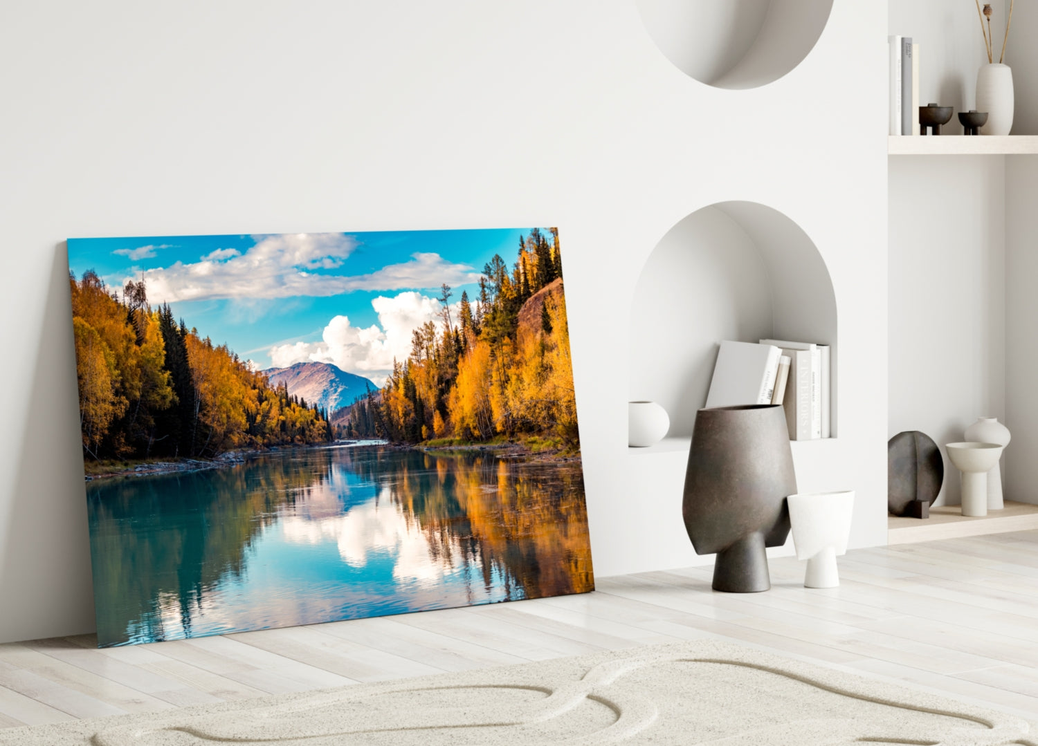 Lake Glass Wall Art.