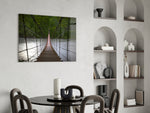 Suspension Bridge panel adding explorer taste to a study