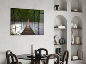 Suspension Bridge panel adding explorer taste to a study