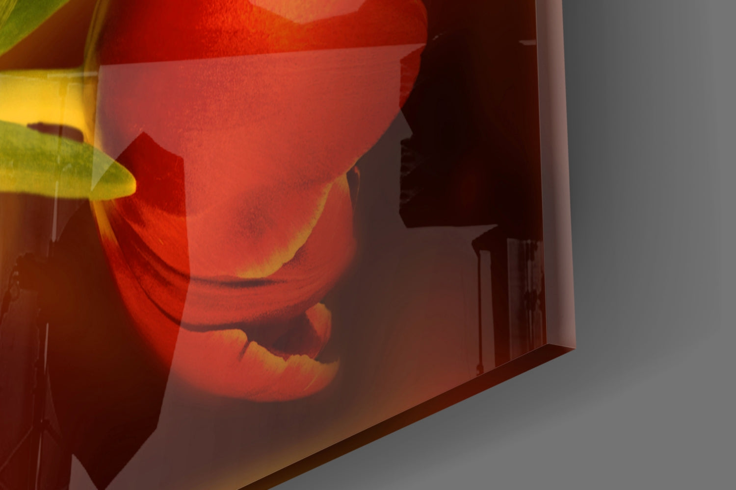 Flower Glass Wall Art.