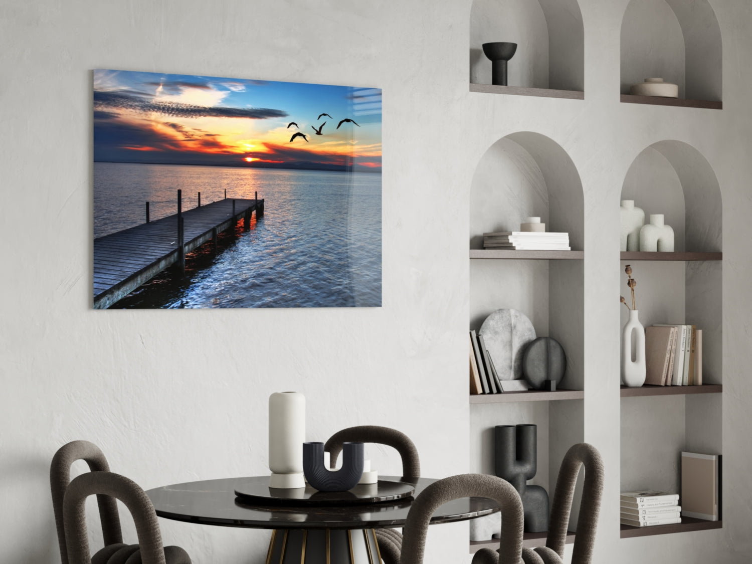 Dock Glass Wall Art.