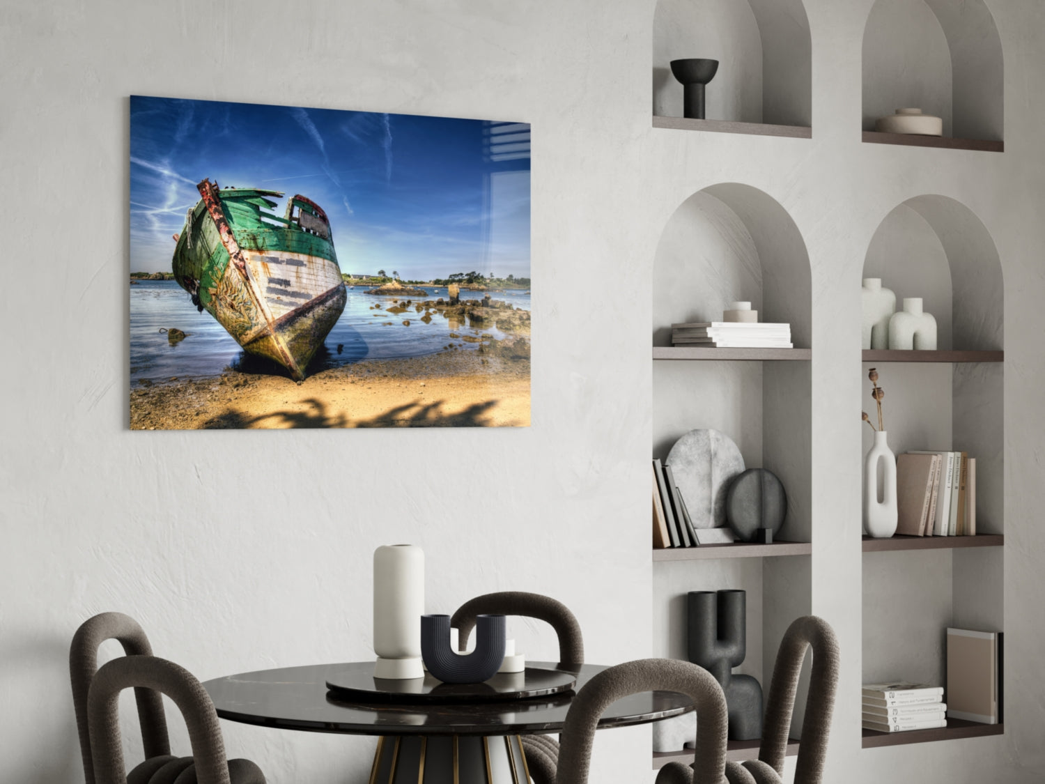 Shipwreck Glass Wall Art.