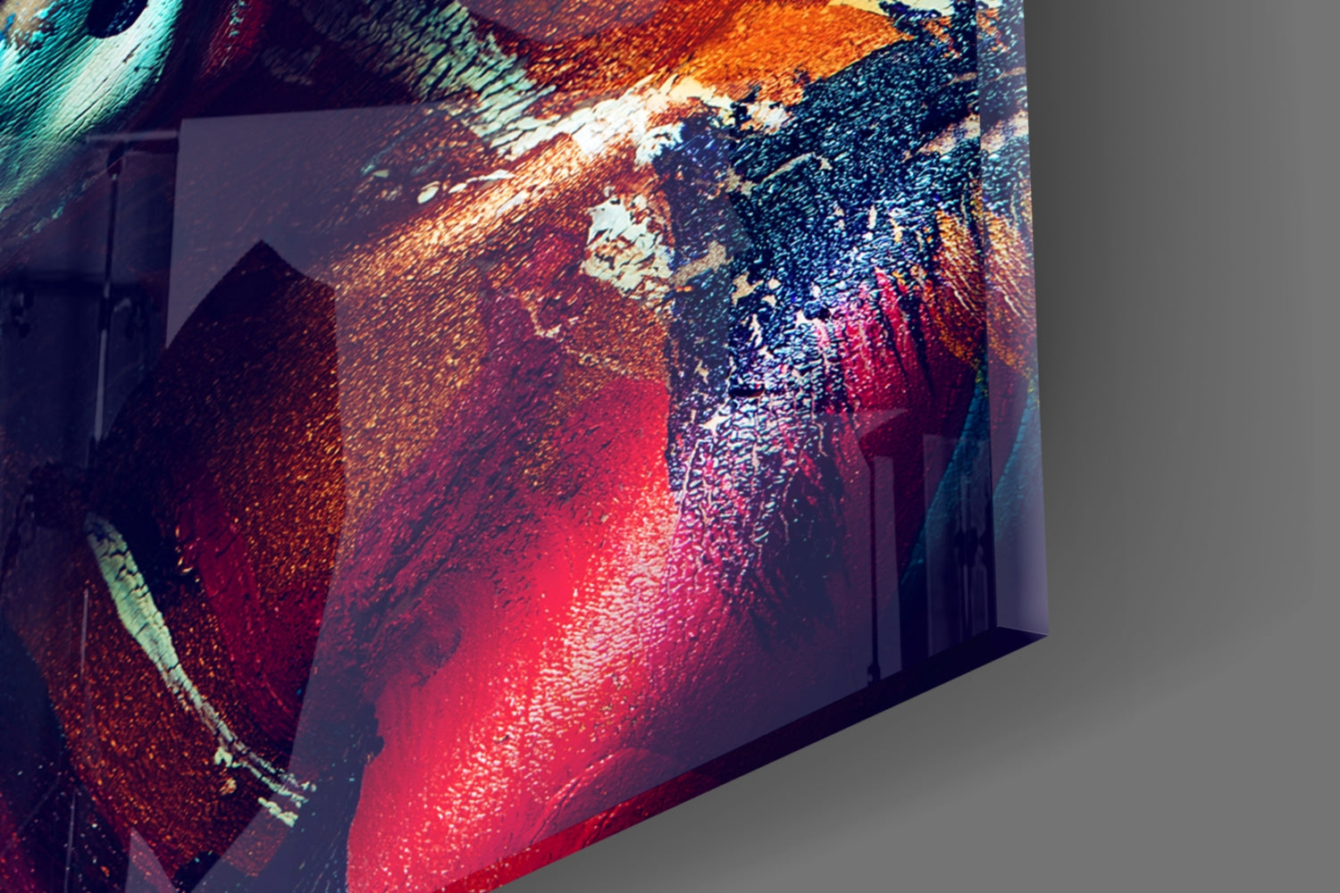 Female Portrait 3 Glass Wall Arts.