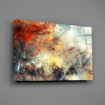 Cosmic cloud abstract bringing painterly drama to a contemporary living space
