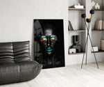Woman panel adding after-dark energy to a lounge