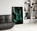 Woman panel adding after-dark energy to a lounge